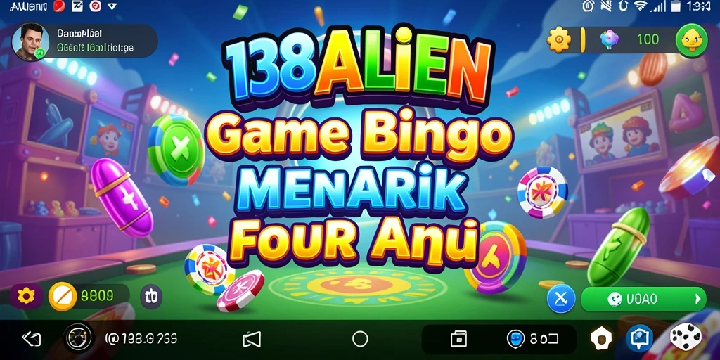 Tampilan gameplay Bingo di 138ALIEN yang seru dan menarik.