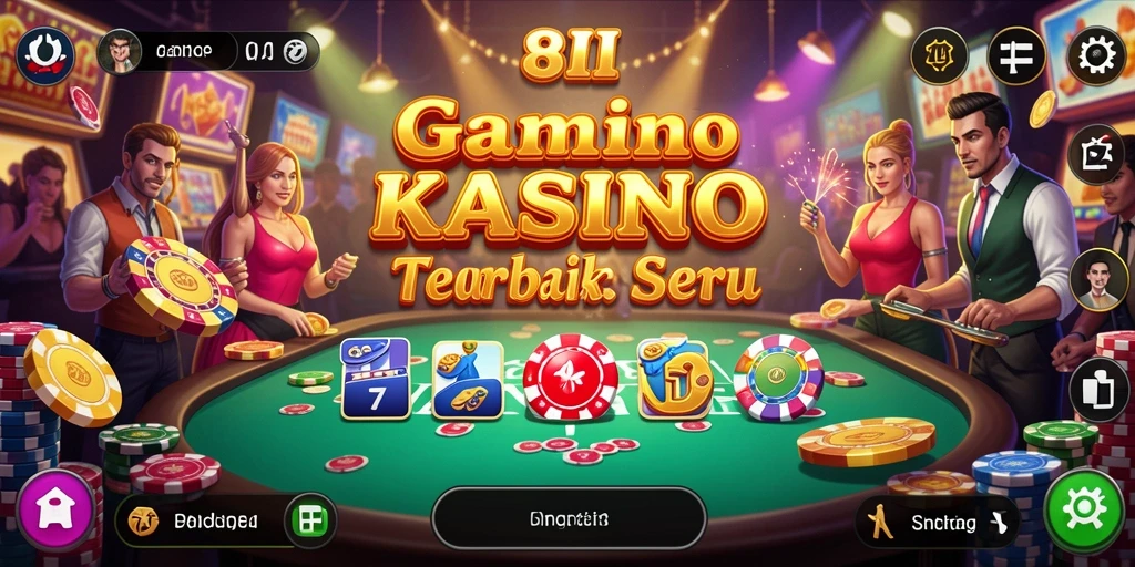 Screenshot utama 8II menampilkan gameplay seru dalam suasana Kasino.