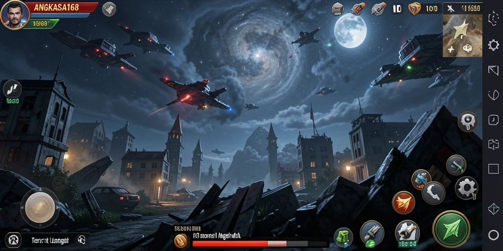 Gameplay menyeramkan ANGKASA168 dengan makhluk supranatural menunggu.