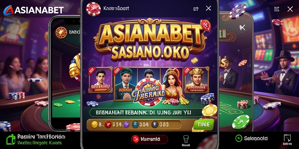 Tampilan menarik permainan Kasino yang mendebarkan.