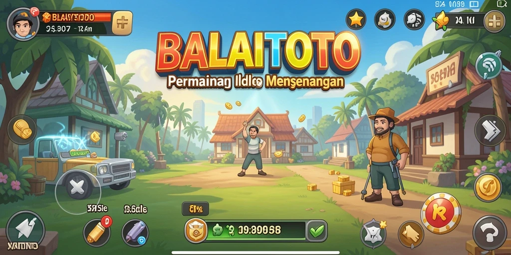 Screenshot gameplay BALAITOTO menampilkan elemen Idle yang menarik.