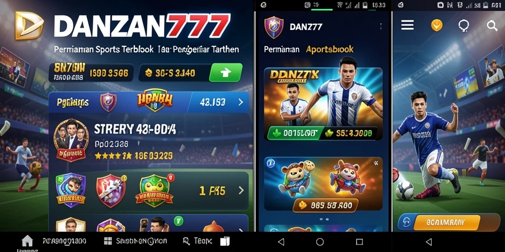 Tampilan gameplay Sportsbook yang menarik di DAN777.