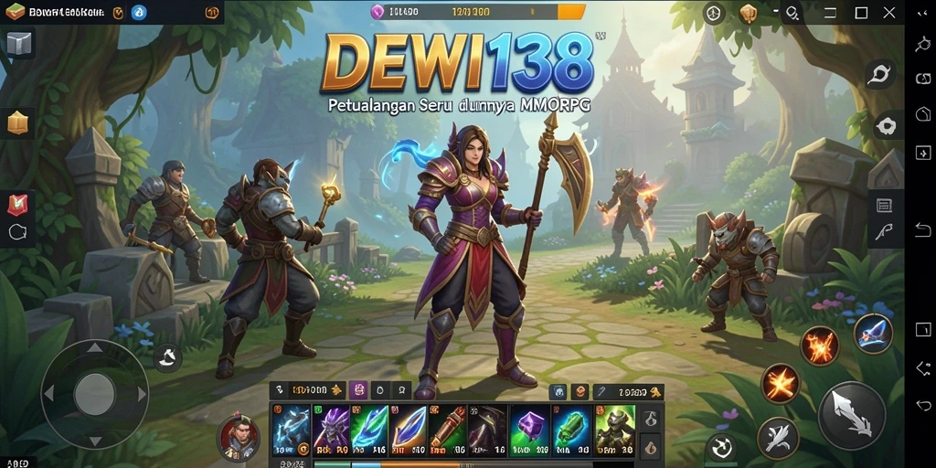 Tangkapan layar gameplay seru DEWI138 dalam aksi.