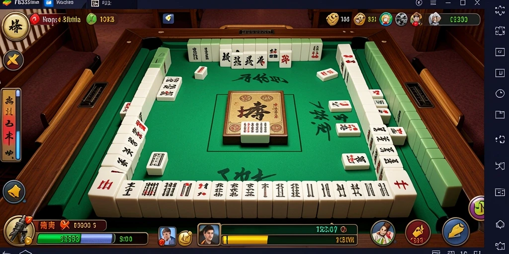 Tampilan gameplay Mahjong yang menarik dan menantang.