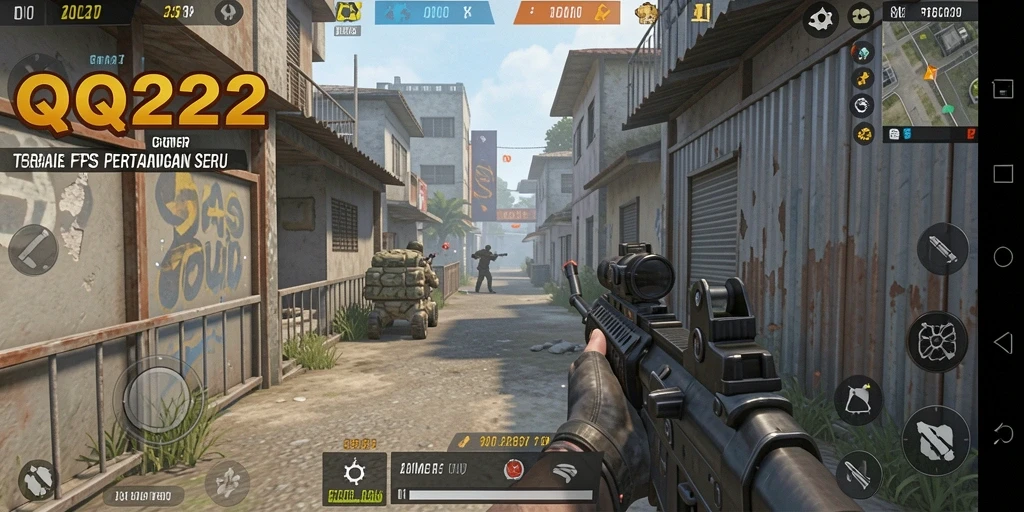 Gameplay seru QQ222 yang penuh aksi tembak-menembak.