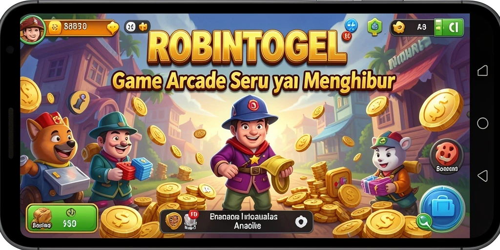 Gameplay seru dan menantang di ROBINTOGEL.