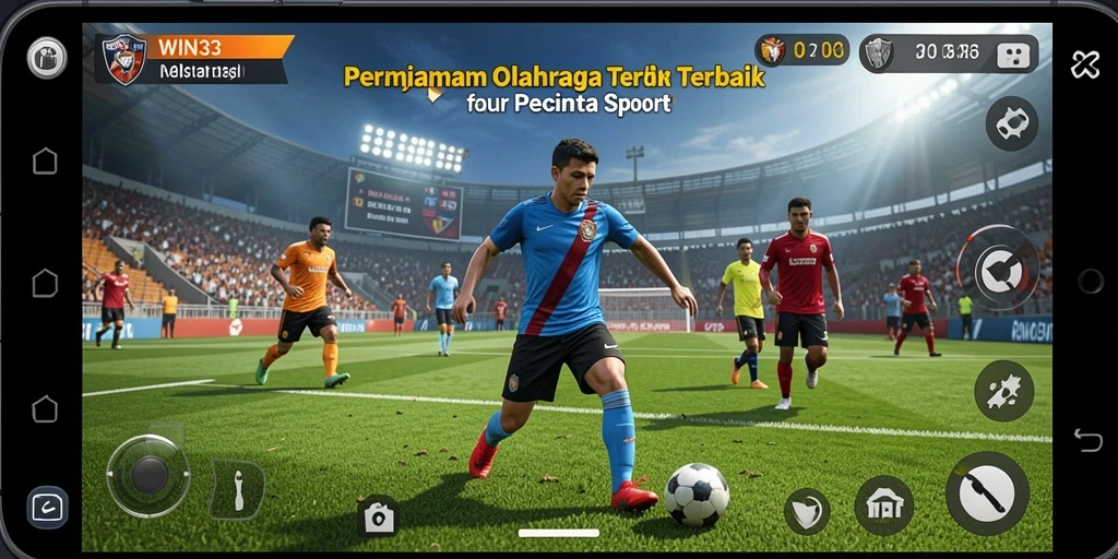 Tampilan gameplay seru dan kompetitif di WIN33.
